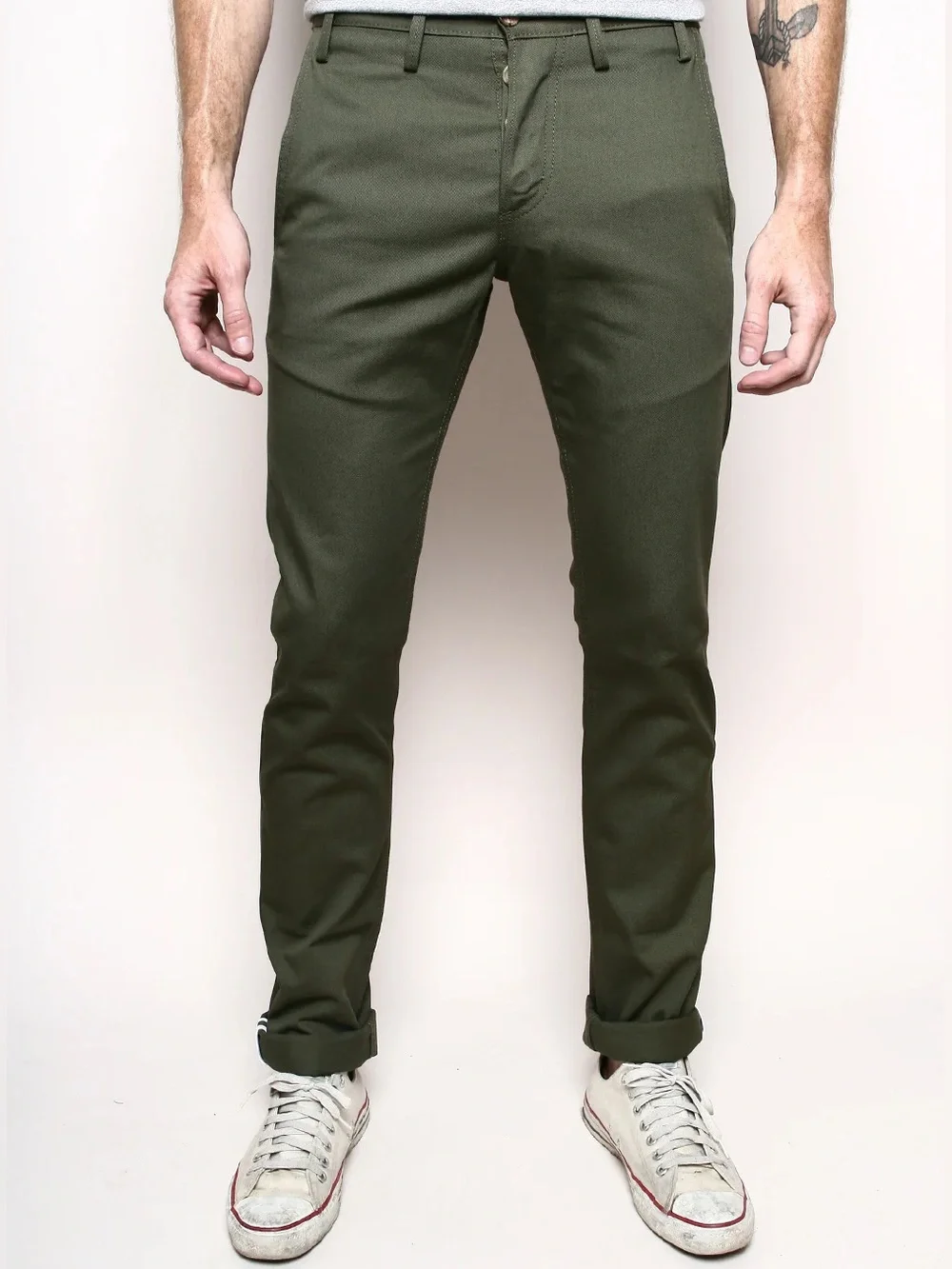 Rogue Territory Officers Trouser - Olive - Picture 1 of 5